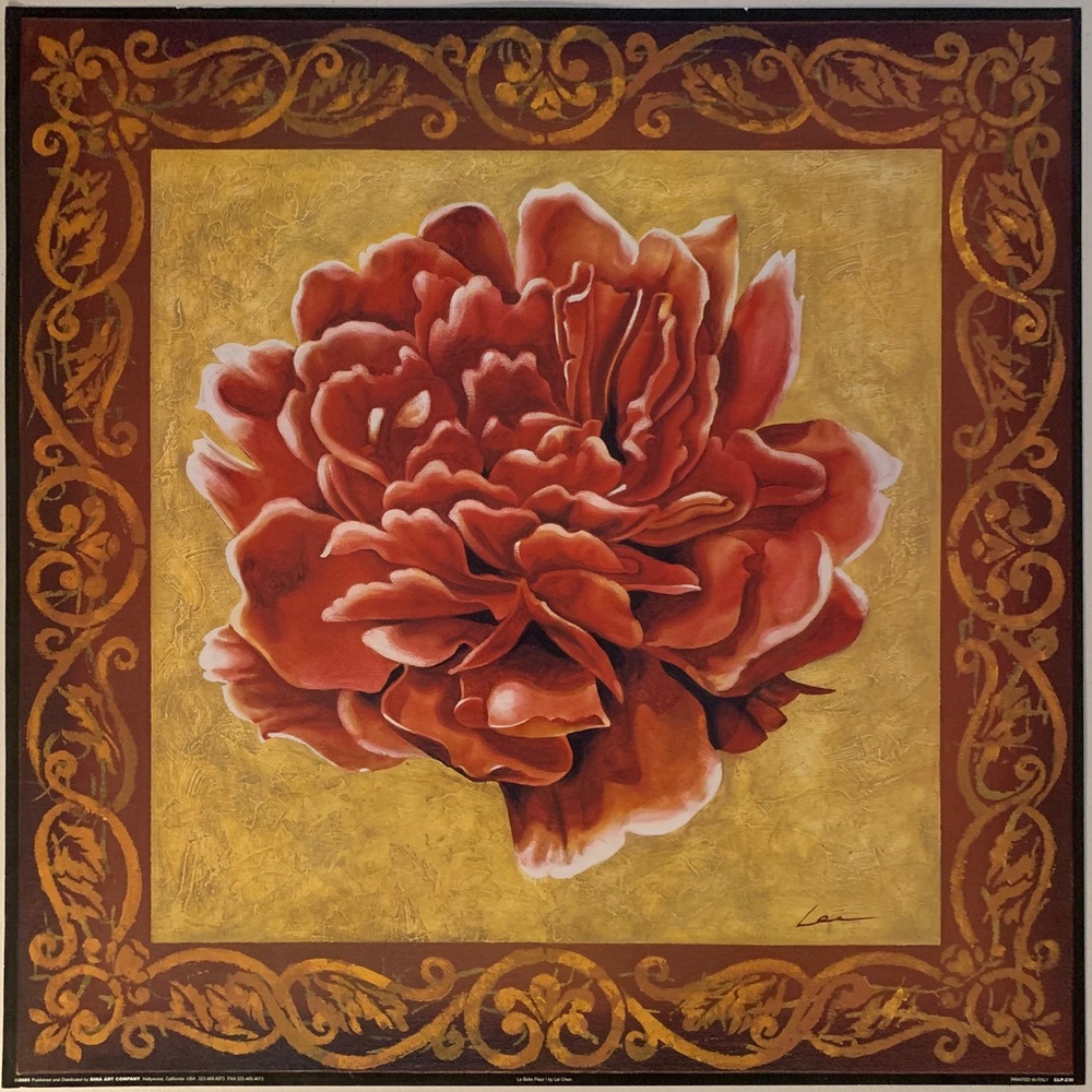 “La Belle Fleur I” by Lei Chen Art Print